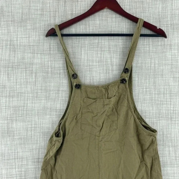 Lulus Overalls Jumper Womens S brown 3764 - Picture 2 of 9